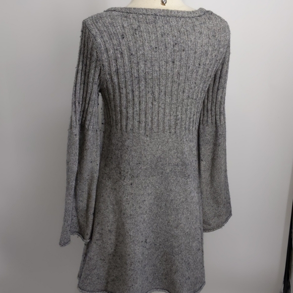 Old Navy Maternity gray tweed long cardigan-sz S - Picture 5 of 7